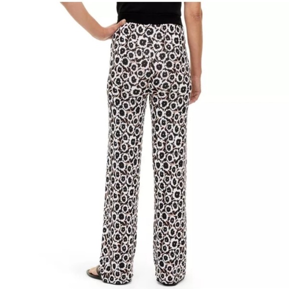 NWOT Diane Von Furstenberg X Target Poppy Floral Knit Pants - Picture 2 of 5